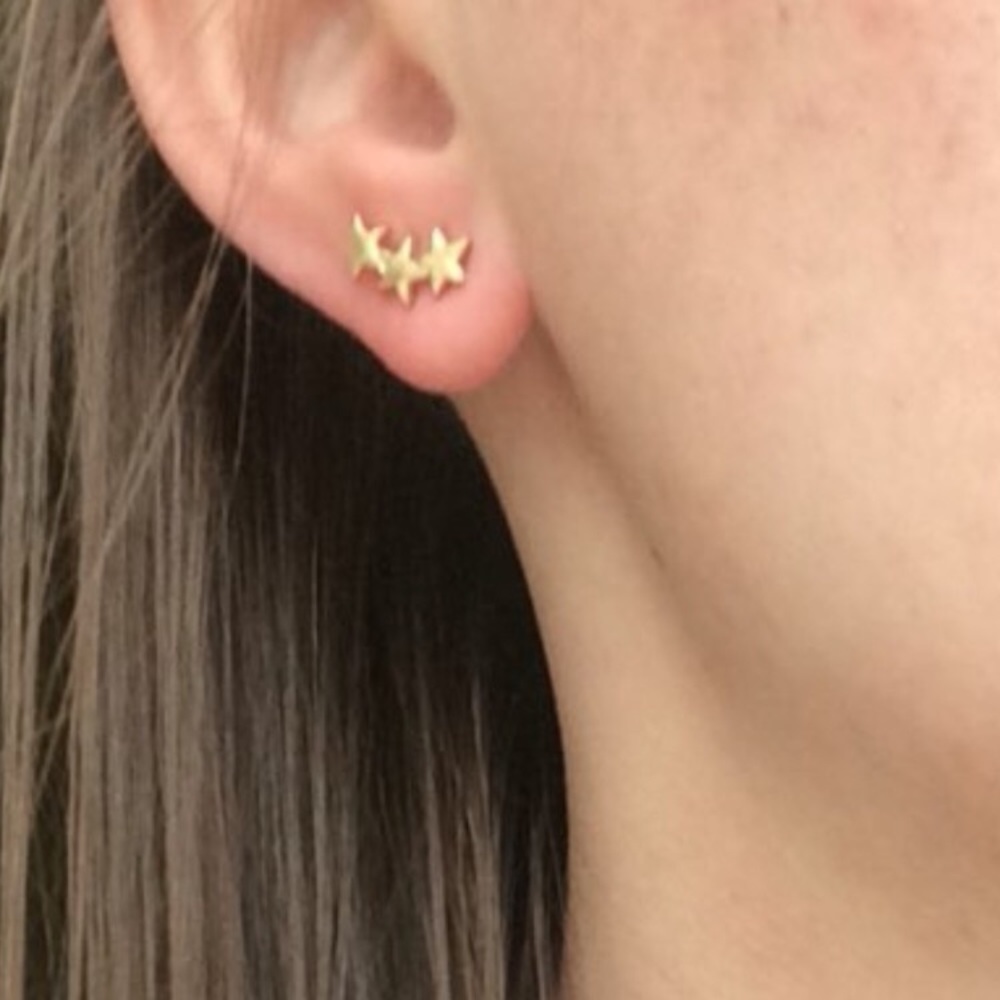 Star earrings ⭐️ - Picture 2 of 2